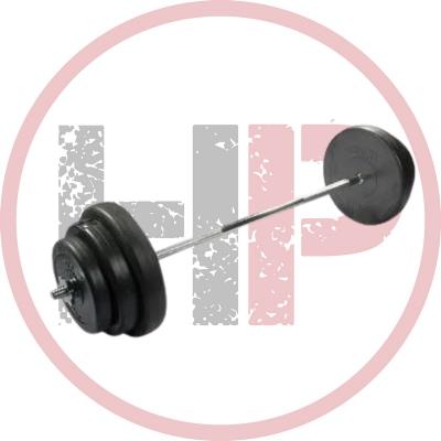 Штанга разборная Starfit BB-401, стальной гриф, пластиковые диски