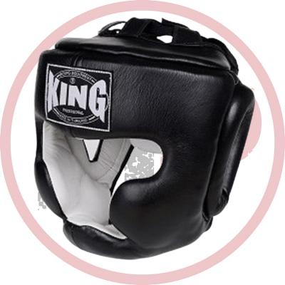 Шлем Тренировочный King Кожа KBGVC