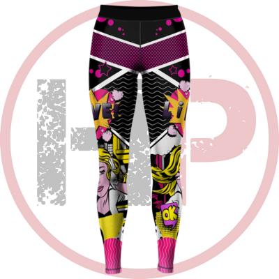 Тайтсы компрессионные женские 6F Pop-art B270