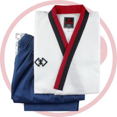 Форма для тхэквондо (добок) Khan Poomsae Poom Dobok Male (Белый 130 см)