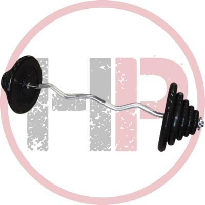 Штанга тренировочная «PROFIGYM» Z - образная, хромированная