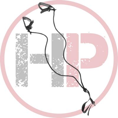 Эспандер лыжника, пловца Onlitop, с мягкими накладками для ног и рук 