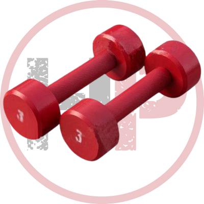 Гантель «ProfiGym» неразборная с полимерным покрытием (4 кг Синий)